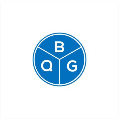 BQG harf logosu tasarımı. BQG monogram harflerin baş harfleri logo kavramı. Siyah arkaplanda BQG harf tasarımı.