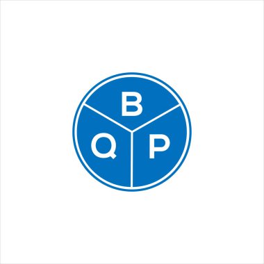 BQP harf logosu tasarımı. BQP monogram harflerin baş harfleri logo kavramı. Siyah arkaplanda BQP harf tasarımı.