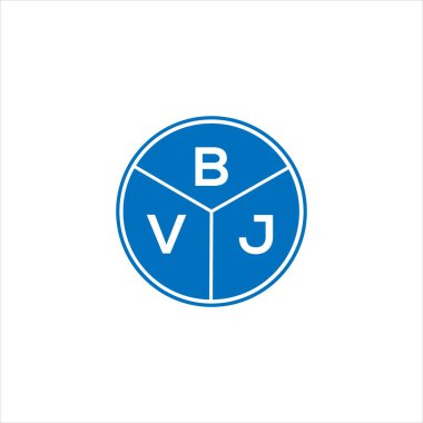 BVJ harf logosu tasarımı. BVJ monogram harflerin baş harfleri logo kavramı. Siyah arkaplanda BVJ harf tasarımı.