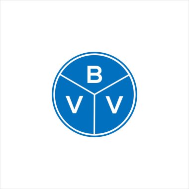 BVV harf logosu tasarımı. BVV monogram harflerin baş harfleri logo kavramı. Siyah arkaplanda BVV harf tasarımı.