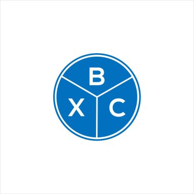 BXC harf logosu tasarımı. BXC monogram harflerin baş harfleri logo kavramı. Siyah arkaplanda BXC harf tasarımı.