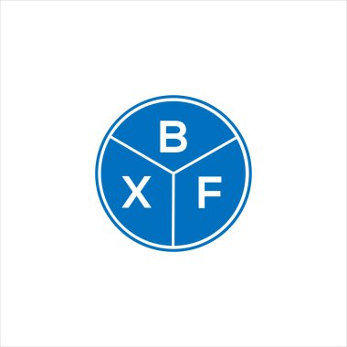 BXF harf logosu tasarımı. BXF monogram harflerin baş harfleri logo kavramı. Siyah arkaplanda BXF harf tasarımı.