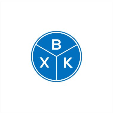 BXK harf logosu tasarımı. BXK monogram harflerin baş harfleri logo kavramı. Siyah arkaplanda BXK harf tasarımı.