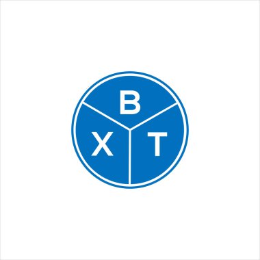 BXT harf logosu tasarımı. BXT monogram harflerin baş harfleri logo kavramı. Siyah arkaplanda BXT harf tasarımı.