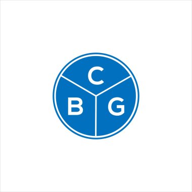 CBG harf logosu tasarımı. CBG monogram harflerin baş harfleri logo kavramı. Siyah arkaplanda CBG harf tasarımı.