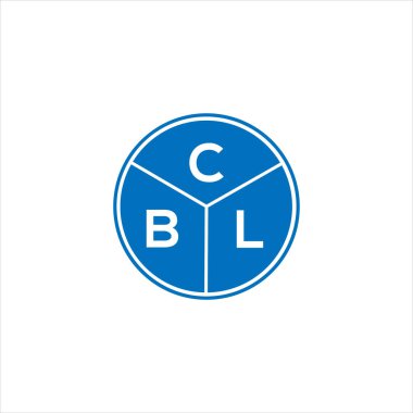 CBL harf logosu tasarımı. CBL monogram harflerin baş harfleri logo kavramı. Siyah arkaplanda CBL harf tasarımı.