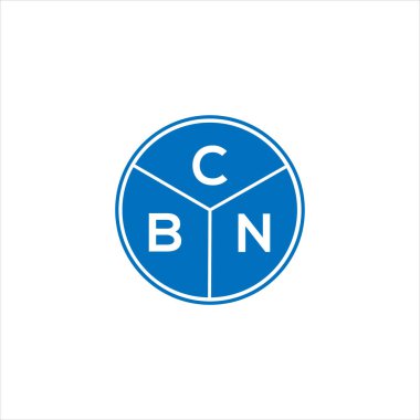 CBN harf logosu tasarımı. CBN monogram harflerin baş harfleri logo kavramı. Siyah arkaplanda CBN harf tasarımı.