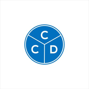 CCD harfli logo tasarımı. CCD monogram harflerin baş harfleri logo kavramı. Siyah arkaplanda CCD harf tasarımı.
