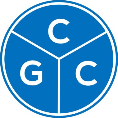 CGC harf logosu tasarımı. CGC monogram harflerin baş harflerinin logosu. Beyaz arkaplan içinde CGC harf tasarımı. CGC harfi logo tasarımı. CGC monogram harflerin baş harflerinin logosu. Beyaz arkaplanda CGC harf tasarımı.