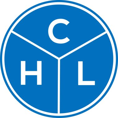 CHL mektup logosu tasarımı. CHL başharflerinin baş harfleri logo konsepti. Beyaz arkaplanda CHL harf tasarımı.