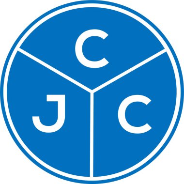 ÇTYK harf logosu tasarımı. CJC başharflerin baş harfleri logo konsepti. Beyaz arkaplanda CJC harf tasarımı.