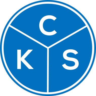 CKS harf logosu tasarımı. CKS monogram harflerin baş harfleri logo kavramı. Beyaz arka planda CKS harf tasarımı. CKS harf logosu tasarımı. CKS monogram harflerin baş harfleri logo kavramı. Beyaz arkaplanda CKS harf tasarımı.