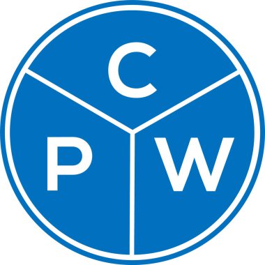 CPW harf logosu tasarımı. CPW monogram harflerin baş harfleri logo kavramı. Beyaz arkaplanda CPW harf tasarımı. CPW harf logosu tasarımı. CPW monogram harflerin baş harfleri logo kavramı. Beyaz arkaplanda CPW harf tasarımı.