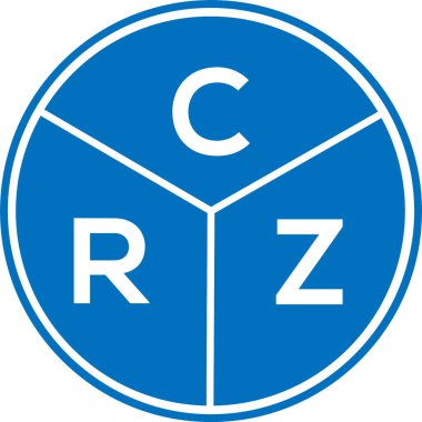 CRZ harf logosu tasarımı. CRZ monogram harflerin baş harfleri logo kavramı. Beyaz arka planda CRZ harfi dizaynı. CRZ harfi logo tasarımı. CRZ monogram harflerin baş harfleri logo kavramı. Beyaz arkaplanda CRZ harf tasarımı.