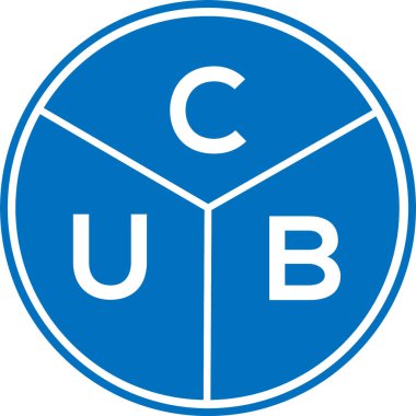 CUB harfli logo tasarımı. CUB monogram harflerin baş harfleri logo kavramı. Beyaz arkaplanda CUB harfi tasarımı. CUB harfi logo tasarımı. CUB monogram harflerin baş harfleri logo kavramı. Beyaz arkaplanda CUB harf tasarımı.
