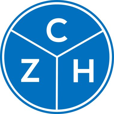 CZH harf logosu tasarımı. CZH monogram harflerin baş harfleri logo konsepti. Beyaz arkaplanda CZH harf tasarımı. CZH harf logosu tasarımı. CZH monogram harflerin baş harfleri logo konsepti. Beyaz arkaplanda CZH harf tasarımı.