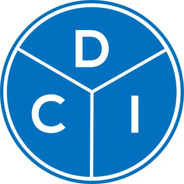 DCI mektup logosu tasarımı. DCI monogram harflerin baş harflerinin logosu. Beyaz arkaplanda DCI harf tasarımı.