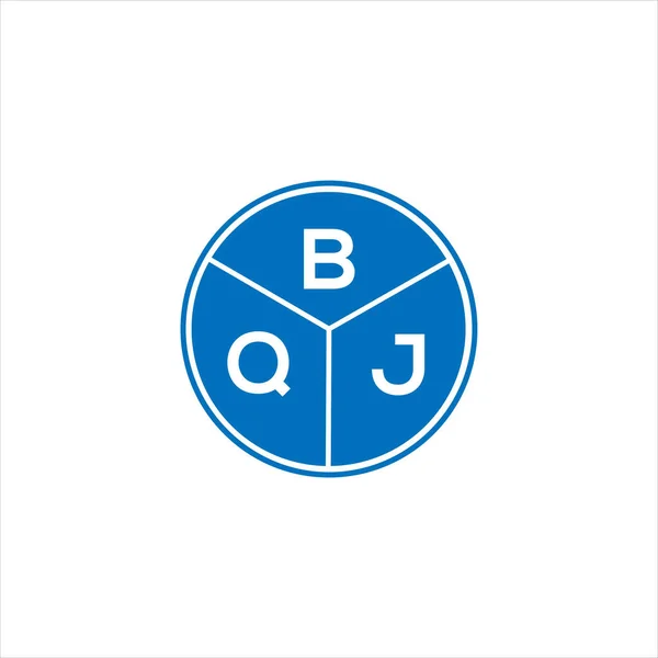 Návrh Loga Bqj Bqj Monogram Iniciály Písmeno Logo Koncept Bqj — Stockový vektor