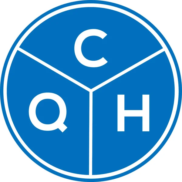 Cqh Betűlogó Tervezés Cqh Monogram Monogram Kezdőbetűk Logó Koncepció Cqh — Stock Vector