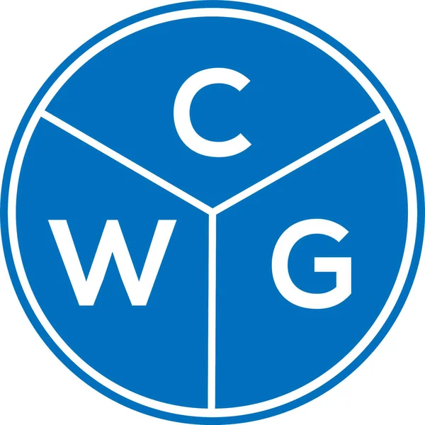 CWG harf logosu tasarımı. CWG monogram harflerin baş harfleri logo kavramı. Beyaz arkaplanda CWG harf tasarımı. CWG harfi logo tasarımı. CWG monogram harflerin baş harfleri logo kavramı. Beyaz arkaplanda CWG harf tasarımı.