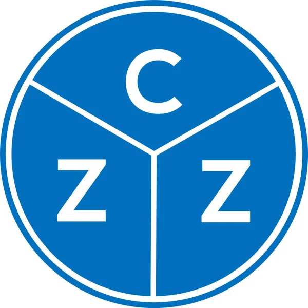 Czz字母标识设计 Czz首字母缩写字母标识概念 白色背景的Czz字母设计 — 图库矢量图片