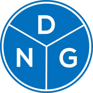 Beyaz arka planda DNG harf logosu tasarımı. DNG yaratıcı daire harfi logosu konsepti. DNG harf tasarımı. Beyaz arkaplanda DNG harf logosu tasarımı. DNG yaratıcı daire harfi logosu konsepti. DNG harf tasarımı.