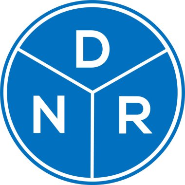 Beyaz arka planda DNR harf logosu tasarımı. DNR yaratıcı daire harfi logosu konsepti. DNR harf tasarımı. Beyaz arka planda DNR harf logosu tasarımı. DNR yaratıcı daire harfi logosu konsepti. DNR harf tasarımı.