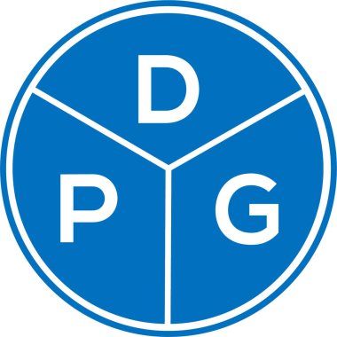 Beyaz arka planda DPG harf logosu tasarımı. DPG yaratıcı daire harfi logosu konsepti. DPG harf tasarımı. Beyaz arkaplanda DPG harf logosu tasarımı. DPG yaratıcı daire harfi logosu konsepti. DPG harf tasarımı.