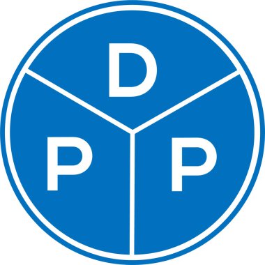 Beyaz arka planda DPP harf logosu tasarımı. DPP yaratıcı daire harfi logosu konsepti. DPP harf tasarımı. Beyaz arkaplanda DPP harf logosu tasarımı. DPP yaratıcı daire harfi logosu konsepti. DPP harf tasarımı.