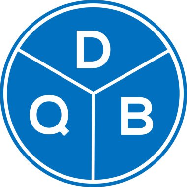 Beyaz arka planda DQB harfi logo tasarımı. DQB yaratıcı daire harfi logosu konsepti. DQB harf dizaynı. Beyaz arkaplanda DQB harfi logo tasarımı. DQB yaratıcı daire harfi logosu konsepti. DQB harf tasarımı. DQB harfi logo tasarımı beyaz arkaplan üzerine. 