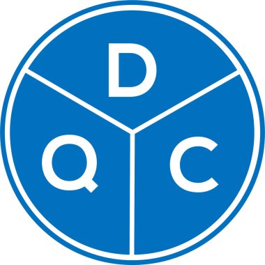 Beyaz arka planda DQC harf logosu tasarımı. DQC yaratıcı daire harfi logosu konsepti. DQC harf tasarımı. Beyaz arkaplanda DQC harf logosu tasarımı. DQC yaratıcı daire harfi logosu konsepti. DQC harf tasarımı.