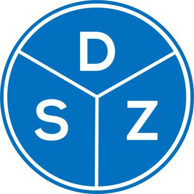 Beyaz arka planda DSZ harf logosu tasarımı. DSZ yaratıcı daire harfi logosu konsepti. DSZ harf dizaynı. Beyaz arkaplanda DSZ harfi logo tasarımı. DSZ yaratıcı daire harfi logosu konsepti. DSZ harf tasarımı.
