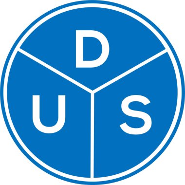 Beyaz arka planda DUS harf logosu tasarımı. DUS yaratıcı daire harfi logosu. DUS mektup tasarımı. Beyaz arka planda DUS harf logosu tasarımı. DUS yaratıcı daire harfi logosu. DUS harf tasarımı.