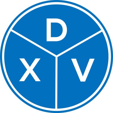 Beyaz arkaplanda DXV harf logosu tasarımı. DXV yaratıcı daire harfi logosu konsepti. DXV harf dizaynı. Beyaz arkaplanda DXV harf logosu tasarımı. DXV yaratıcı daire harfi logosu konsepti. DXV harf tasarımı.