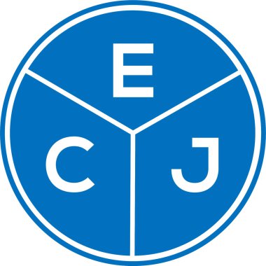 Beyaz arka planda ECJ harf logosu tasarımı. ECJ yaratıcı daire harfi logosu konsepti. ECJ harf dizaynı. Beyaz arkaplanda ECJ harf logosu tasarımı. ECJ yaratıcı daire harfi logosu konsepti. ECJ harf tasarımı.