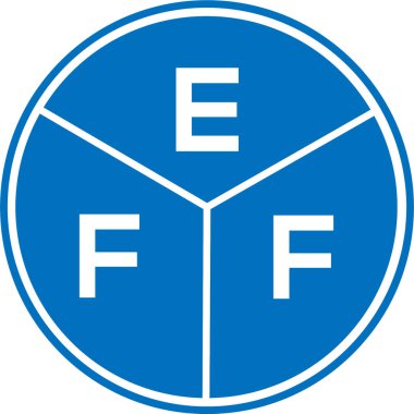 Beyaz arkaplanda EFF harf logosu tasarımı. EFF yaratıcı daire harfi logosu konsepti. EFF harf dizaynı. Beyaz arkaplanda EFF harf logosu tasarımı. EFF yaratıcı daire harfi logosu konsepti. EFF harf tasarımı.