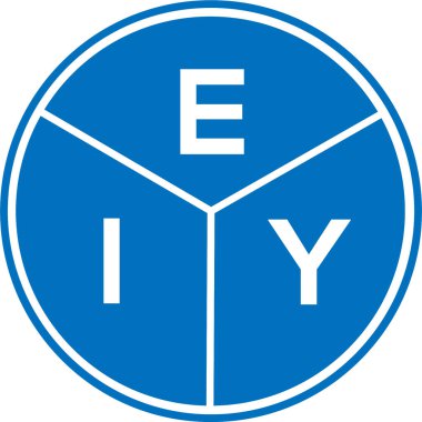 Beyaz arkaplanda EIY harf logosu tasarımı. EIY yaratıcı daire harf logosu konsepti. EIY harf dizaynı. Beyaz arkaplanda EIY harf logosu tasarımı. EIY yaratıcı daire harf logosu konsepti. EIY harf tasarımı.