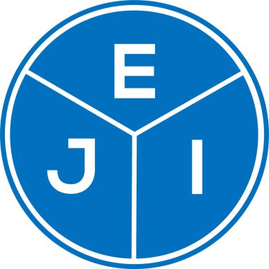 Beyaz arka planda EJI harf logosu tasarımı. EJI yaratıcı daire harfi logosu konsepti. EJI mektup dizaynı. Beyaz arkaplanda EJI harf logosu tasarımı. EJI yaratıcı daire harfi logosu konsepti. EJI harf tasarımı.