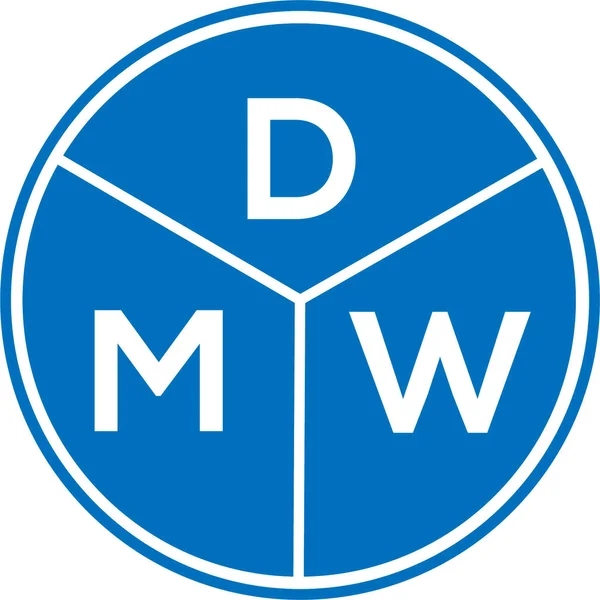 Beyaz arka planda DMW harf logosu tasarımı. DMW yaratıcı daire harf logosu konsepti. DMW harf tasarımı. Beyaz arkaplanda DMW harf logosu tasarımı. DMW yaratıcı daire harf logosu konsepti. DMW harf tasarımı.