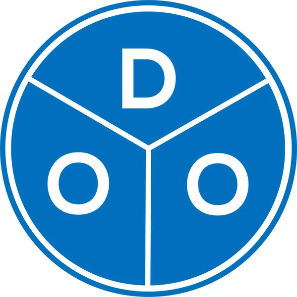 Beyaz arka planda DOO harfi logo tasarımı. DOO yaratıcı daire harfi logosu konsepti. DOO harf dizaynı. DOO harfi logo tasarımı beyaz arkaplanda. DOO yaratıcı daire harfi logosu konsepti. DOO harf tasarımı.