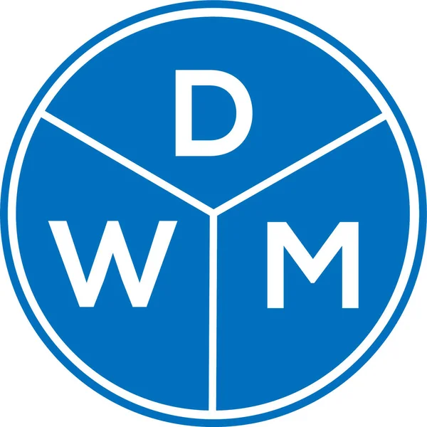 Beyaz arka planda DWM harf logosu tasarımı. DWM yaratıcı daire harfi logosu konsepti. DWM harf tasarımı. Beyaz arkaplanda DWM harf logosu tasarımı. DWM yaratıcı daire harfi logosu konsepti. DWM harf tasarımı.