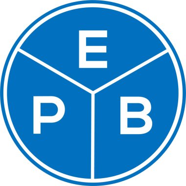 Beyaz arka planda EPB harfi logo tasarımı. EPB yaratıcı daire harfi logosu konsepti. EPB harf dizaynı. Beyaz arkaplanda EPB harfi logo tasarımı. EPB yaratıcı daire harfi logosu konsepti. EPB harf tasarımı.