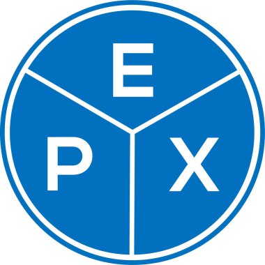 Beyaz arkaplanda EPX harf logosu tasarımı. EPX yaratıcı daire harfi logosu konsepti. EPX harf dizaynı. Beyaz arkaplanda EPX harf logosu tasarımı. EPX yaratıcı daire harfi logosu konsepti. EPX harf tasarımı.