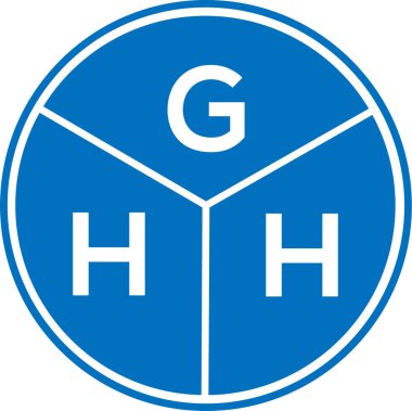 Beyaz arka planda GHH harf logosu tasarımı. GHH yaratıcı daire harfi logosu. GHH harf tasarımı. Beyaz arka planda GHH harf logosu tasarımı. GHH yaratıcı daire harfi logosu. GHH harf tasarımı.