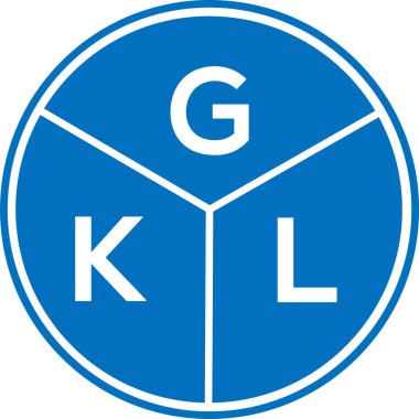 Beyaz arkaplanda GKL harf logosu tasarımı. GKL yaratıcı daire harfi logosu konsepti. GKL harf tasarımı. Beyaz arkaplanda GKL harf logosu tasarımı. GKL yaratıcı daire harfi logosu konsepti. GKL harf tasarımı.