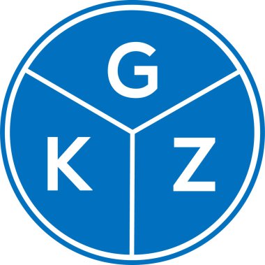 Beyaz arkaplanda GKZ harfi logo tasarımı. GKZ yaratıcı daire harfi logosu konsepti. GKZ harf tasarımı. Beyaz arkaplanda GKZ harfi logo tasarımı. GKZ yaratıcı daire harfi logosu konsepti. GKZ harf tasarımı.