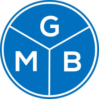 Beyaz arka planda GMB harfi logo tasarımı. GMB yaratıcı daire harfi logosu konsepti. GMB harf tasarımı. Beyaz arkaplanda GMB harfi logo tasarımı. GMB yaratıcı daire harfi logosu konsepti. GMB harf tasarımı.