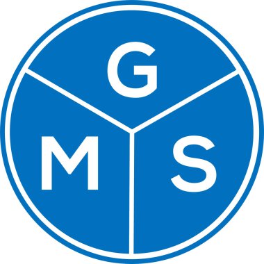 Beyaz arka planda GMS harfi logo tasarımı. GMS yaratıcı daire harfi logosu konsepti. GMS harf tasarımı. Beyaz arka planda GMS harfi logo tasarımı. GMS yaratıcı daire harfi logosu konsepti. GMS harf tasarımı.