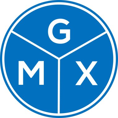 Beyaz arka planda GMX harfli logo tasarımı. GMX yaratıcı daire harfi logosu konsepti. GMX harf dizaynı. Beyaz arkaplanda GMX harf logosu tasarımı. GMX yaratıcı daire harfi logosu konsepti. GMX harf tasarımı.