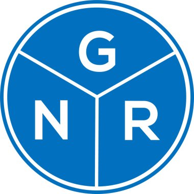 Beyaz arka planda GNR harfi logo tasarımı. GNR yaratıcı daire harfi logosu. GNR harf dizaynı. Beyaz arka planda GNR harfi logo tasarımı. GNR yaratıcı daire harfi logosu. GNR harf tasarımı.
